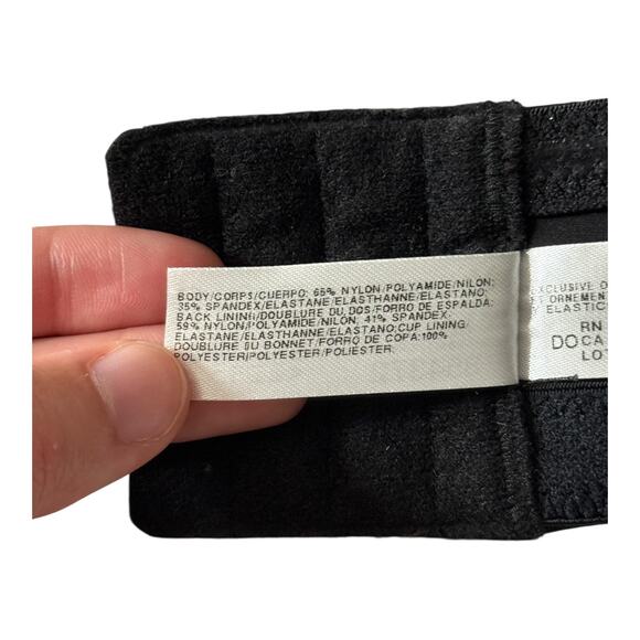 Wacoal 854372 Staying Power wire free strapless bra black size 32D - Picture 6 of 7